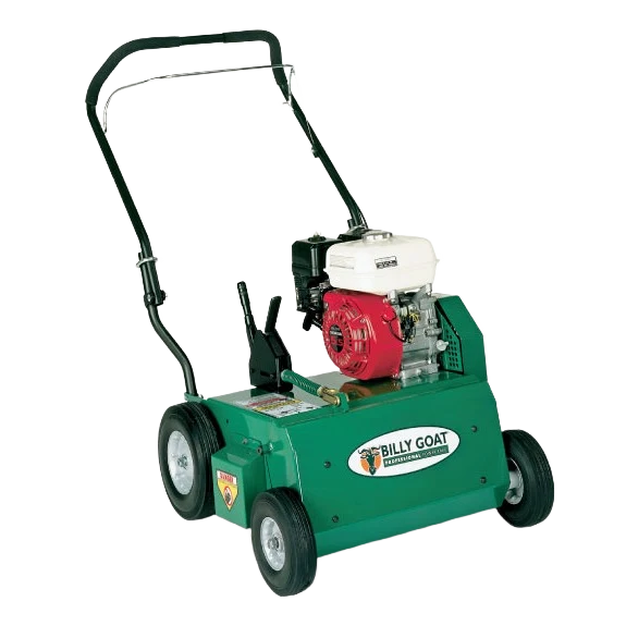 Eco-Friendly Billy Goat Self-Propelled Dethatcher Rental Secure