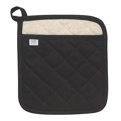 Carefully Designed Now Designs Black Superior Potholder Elite