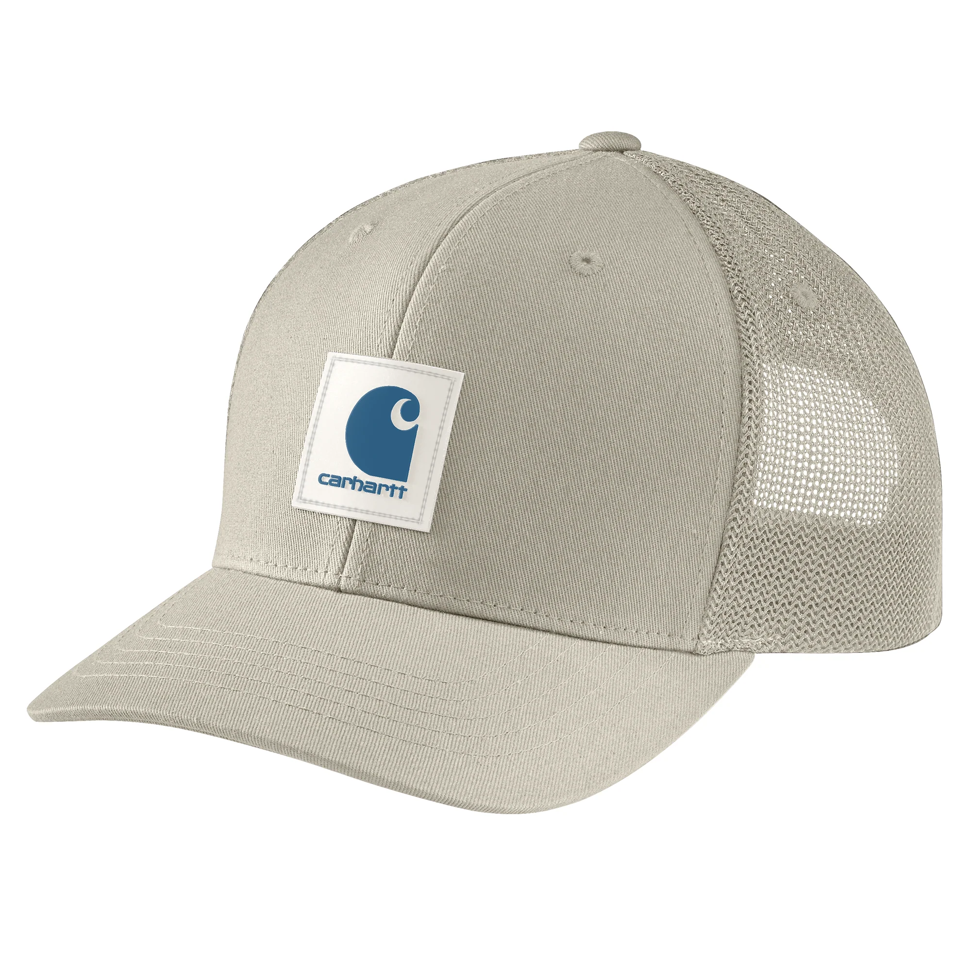Traditional Carhartt Rugged Flex Twill Mesh-Back Logo Patch Cap Consistent