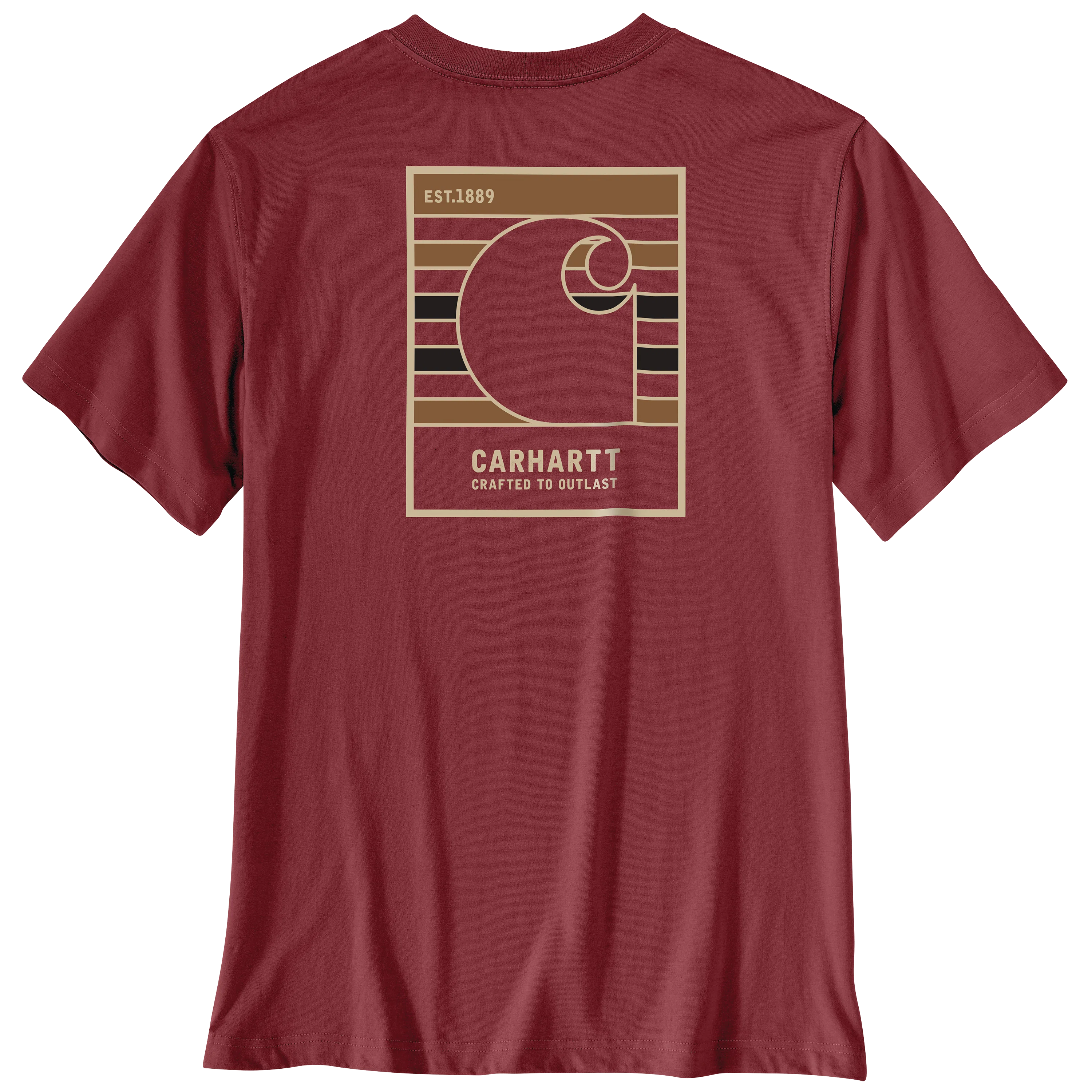 Sustainable Carhartt Men’s Irvine Relaxed Outlast T-Shirt Soft