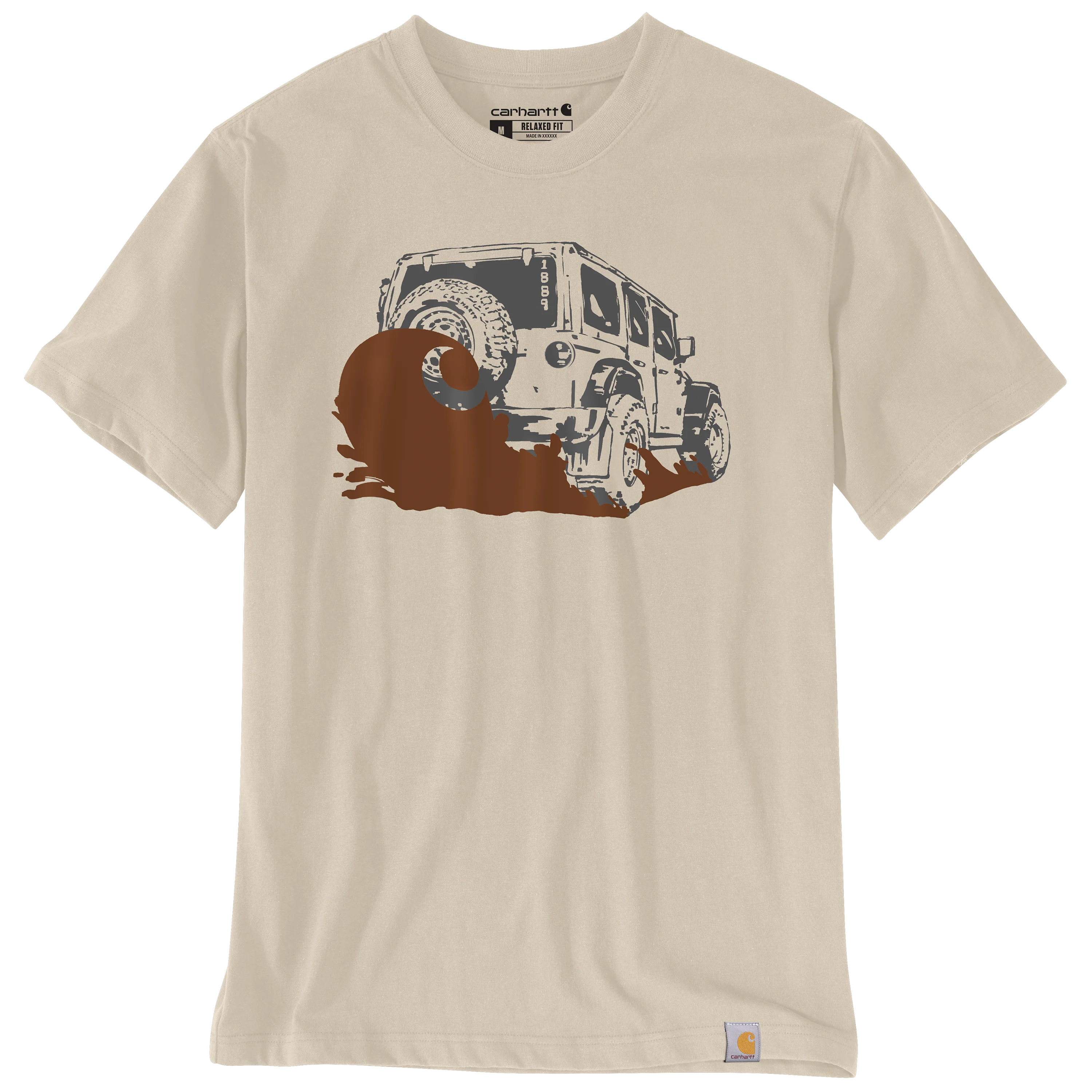 Artisan Carhartt Men’s Irvine Relaxed Mud T-Shirt Unique