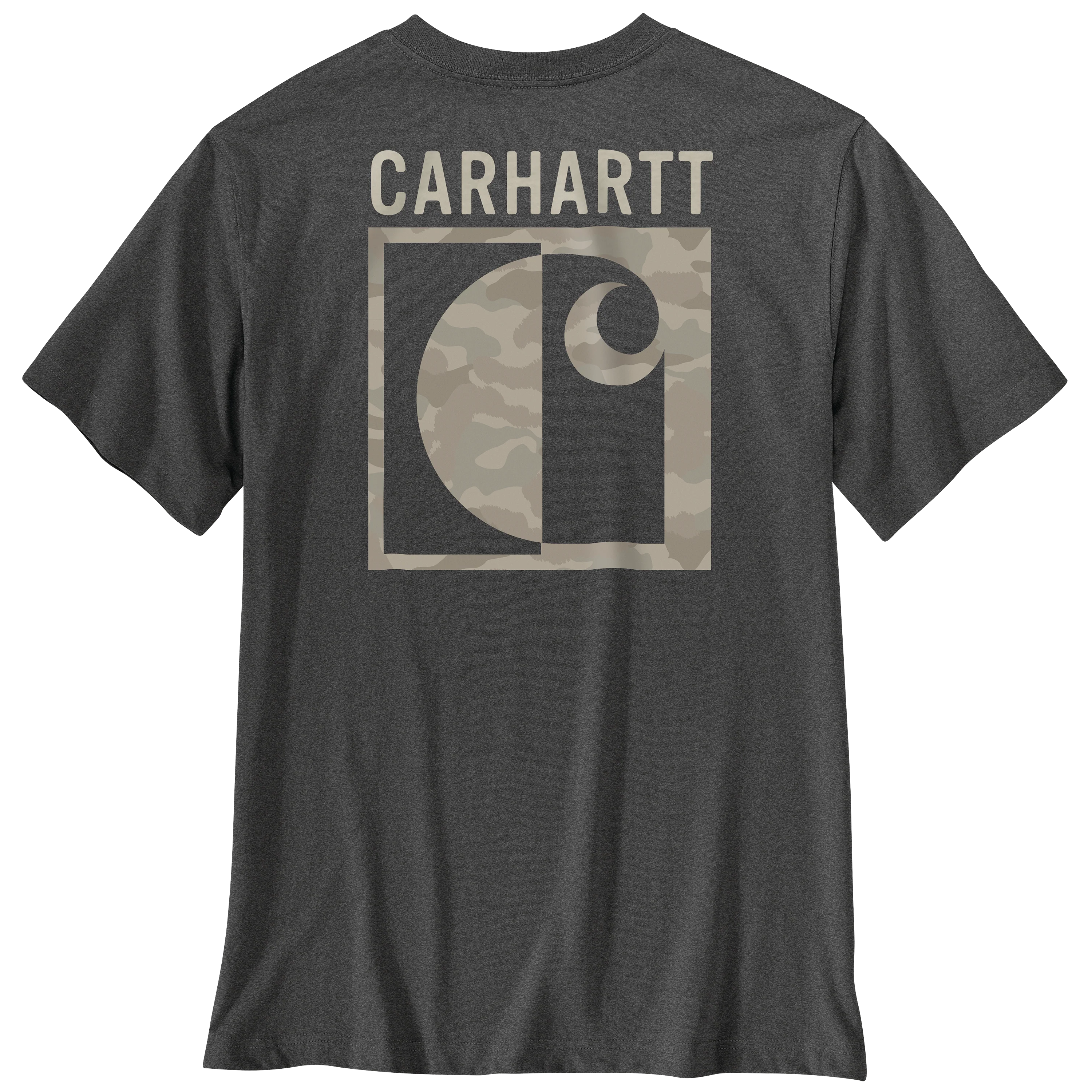 Authentic Carhartt Men’s Irvine Relaxed Block Camo T-Shirt Prestigious