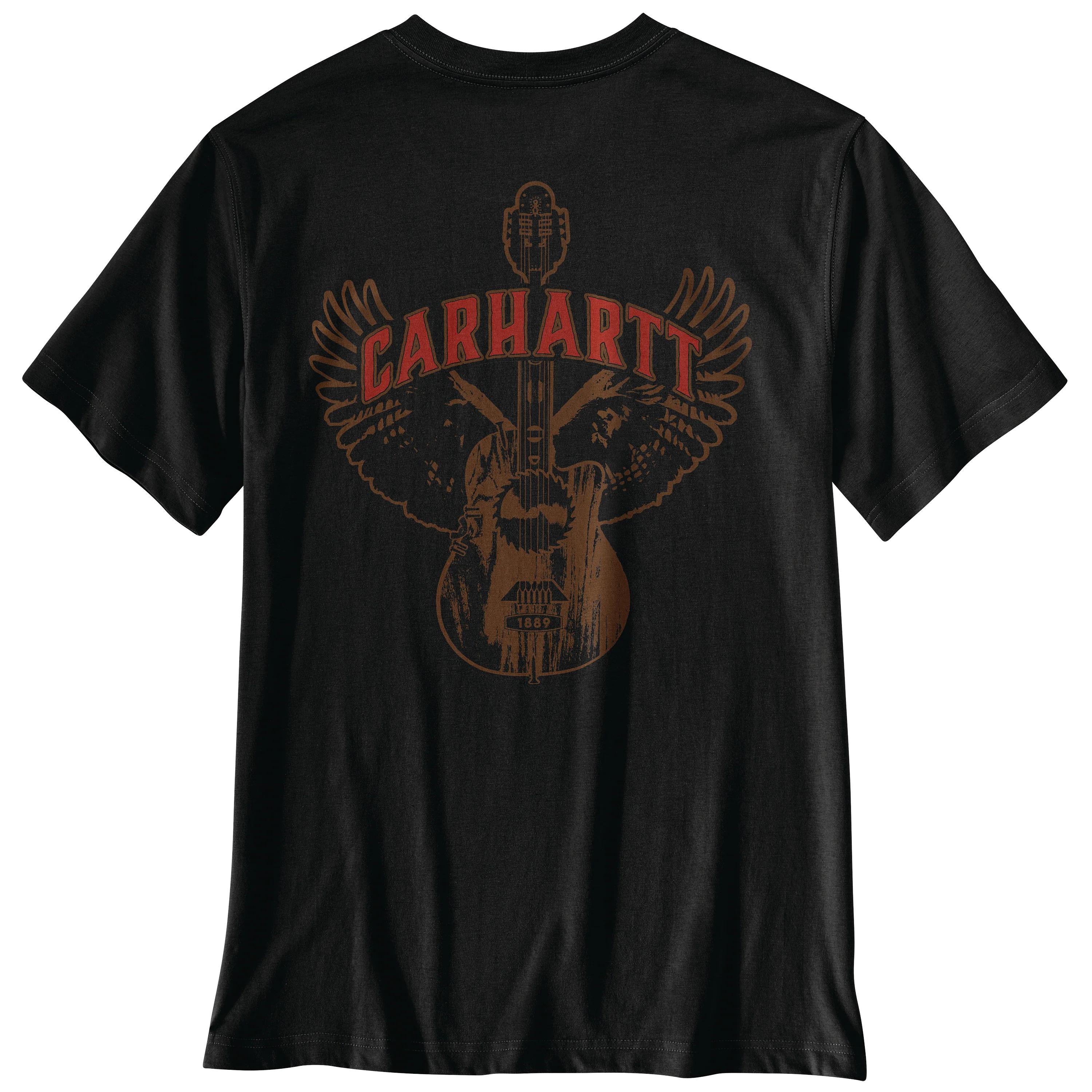Modern Carhartt Men’s Irvine Relaxed Guitar T-Shirt Premium Material