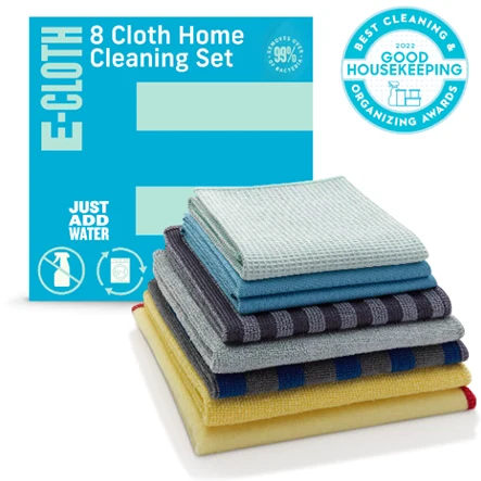 Reliable E-Cloth Home Cleaning Set 8 Cloths Casual