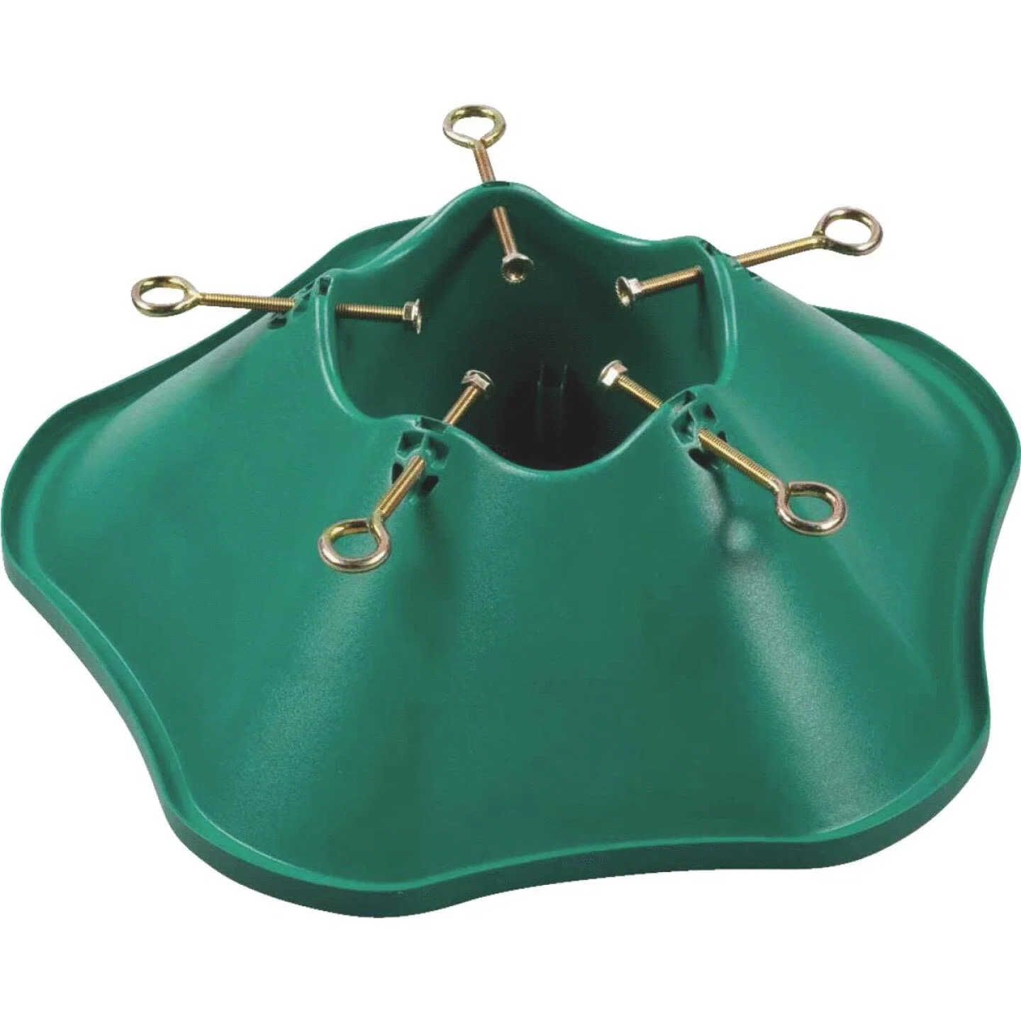 Easy-to-Use Jack Post Green Christmas Tree Stand 8 ft. Reliable