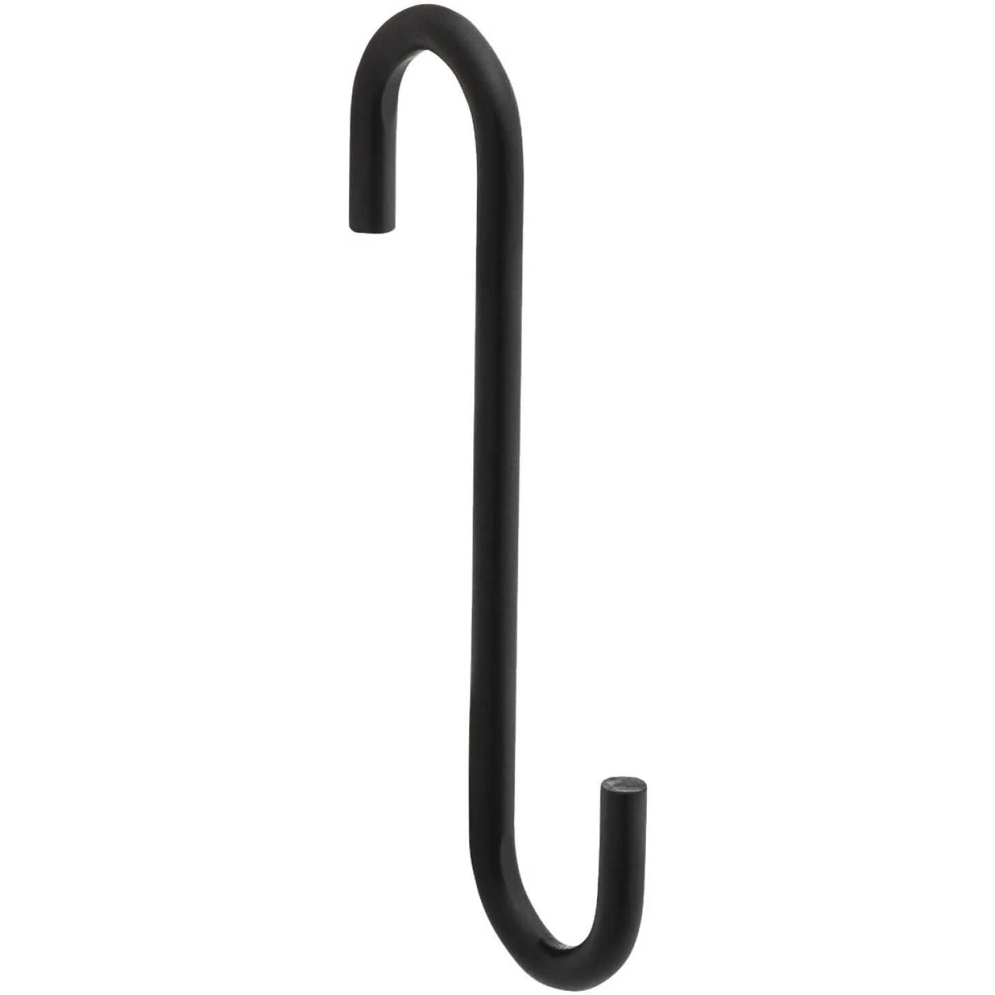 Unique National Hardware 4 Black Steel Modern Small S-Hook Plant Hanger Dependable