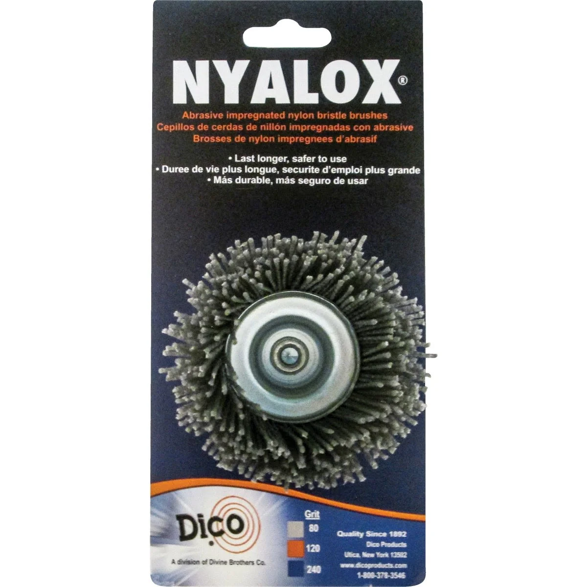 Pure Nyalox 2-1 2 in. Extra Coarse Cup Brush Prestigious