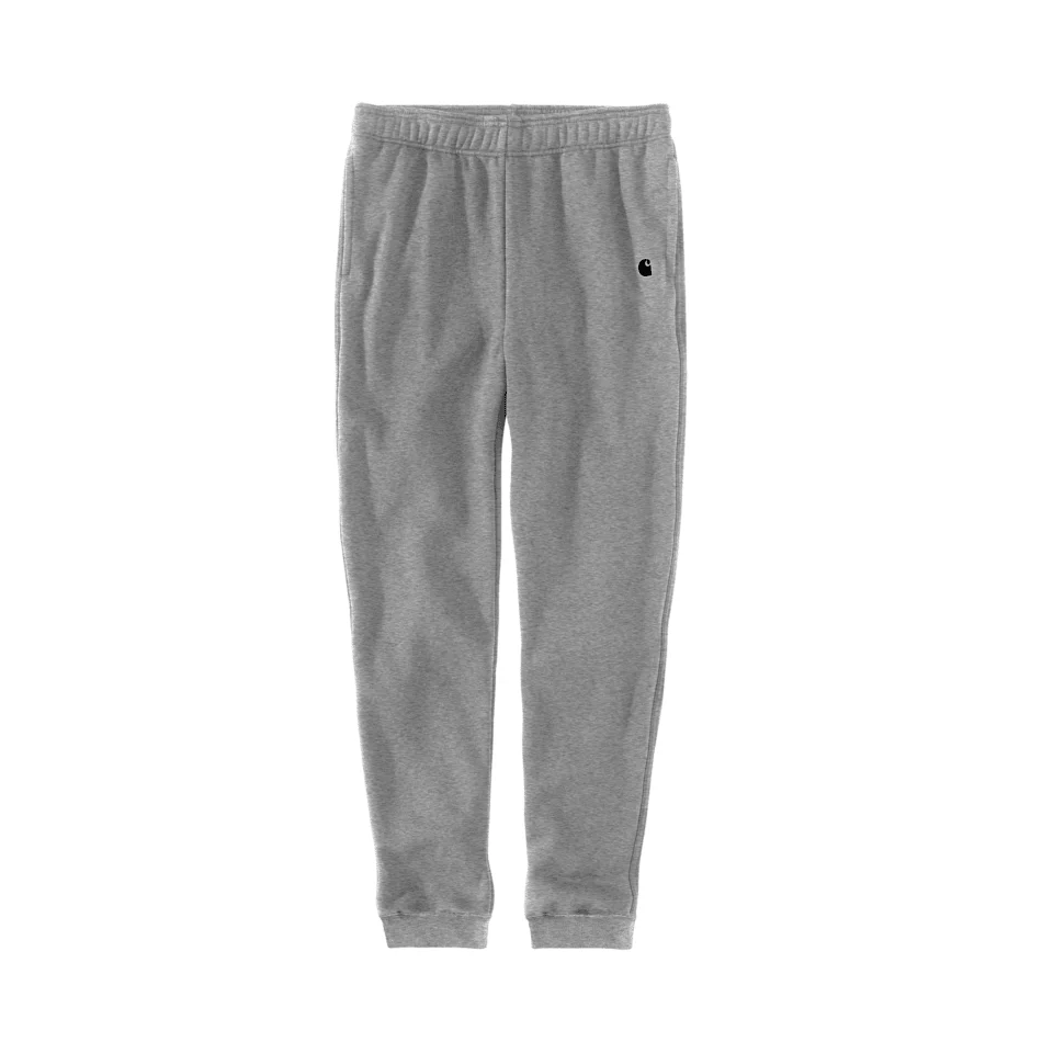 Recyclable Men’s Large Heather Gray Tapered Sweatpants Detailed