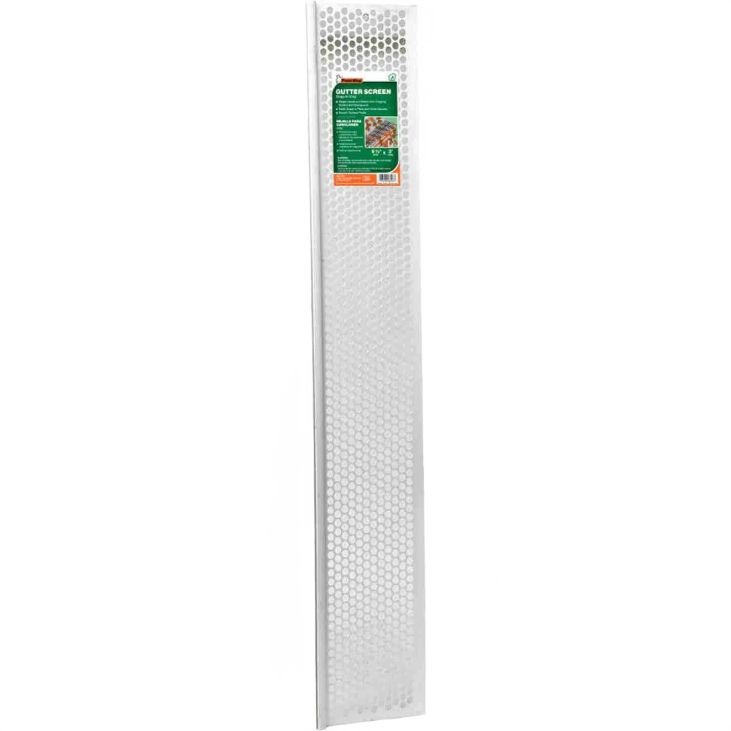 Minimalist Frost King 3 ft. Vinyl Snap-In Gutter Screen White Relaxed