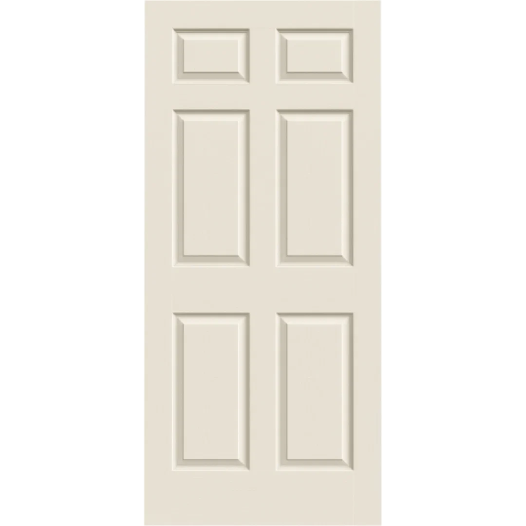 World-Class Jeld-Wen 24 x 80 Textured Colonist Primed Interior Slab Hollow Core Door Efficient