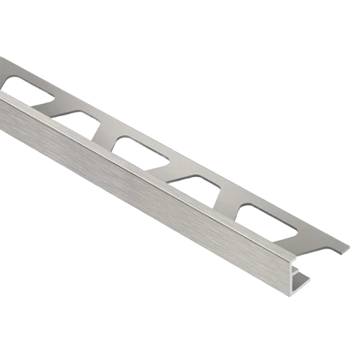 Luxury Schluter Jolly 1 2 in. L Channel Brushed Nickel Anodized Aluminum Easy-to-Use