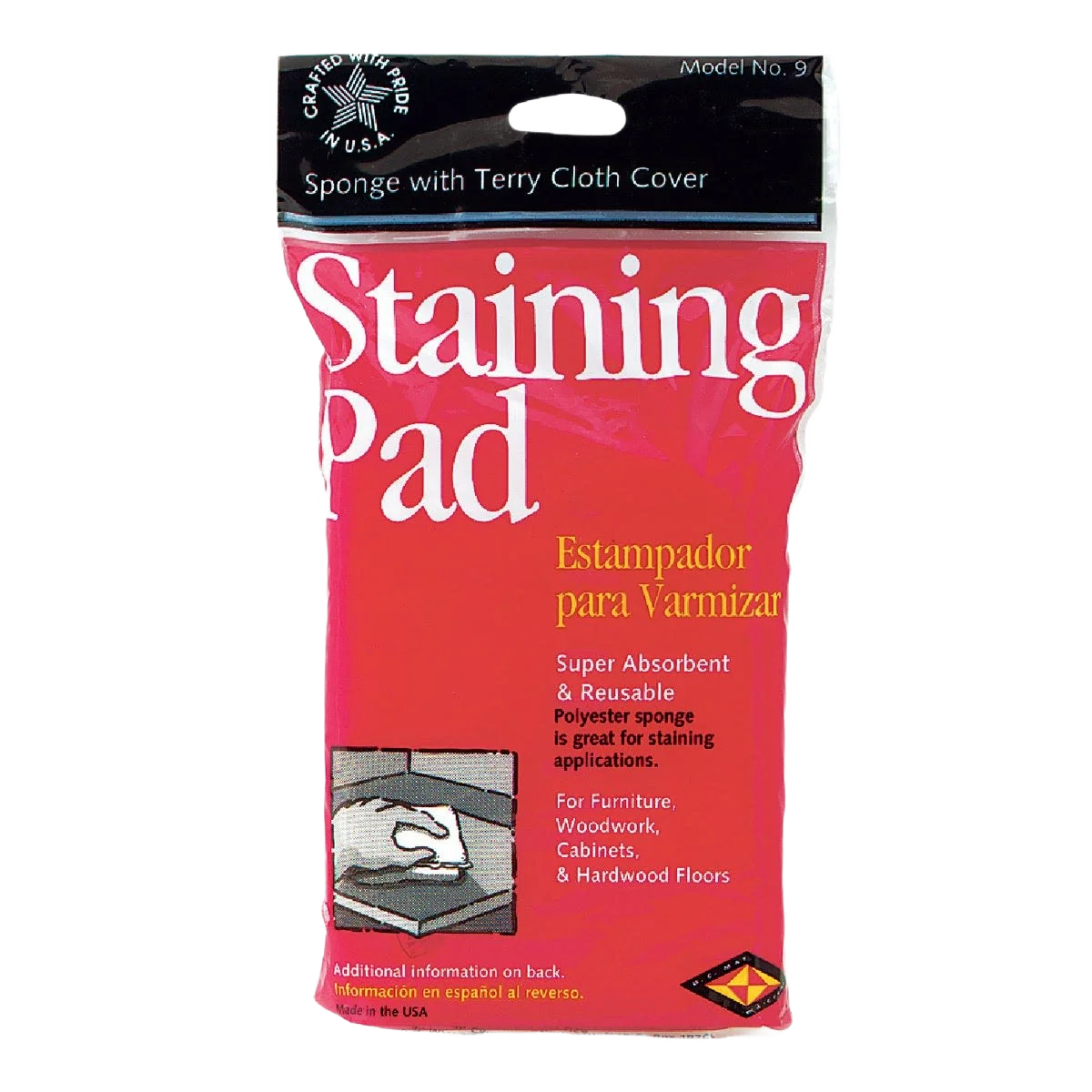 Top-Quality Trimaco SuperTuff Staining Pad Staining Cloth 4-3 4 x 3-3 4 in. Quality