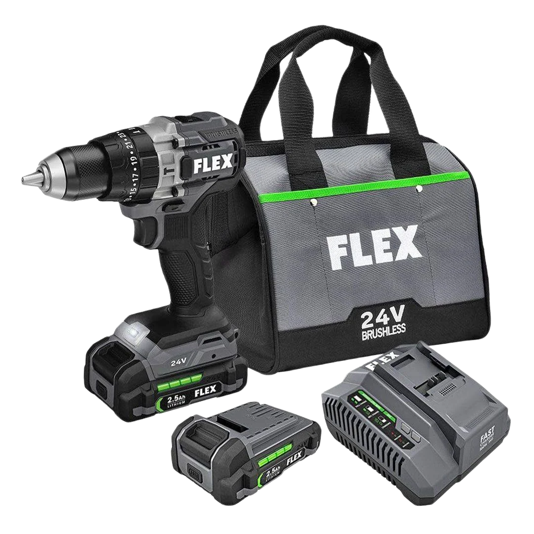 Reusable FLEX 1 2 2-Speed Hammer Drill Kit Original Design