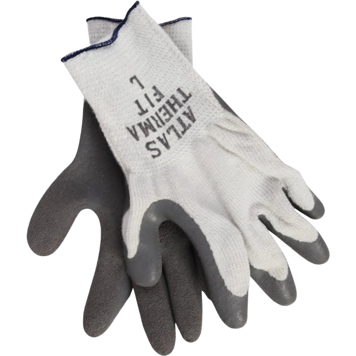 Original Atlas Men’s Large Latex Dipped Knit Outdoor Work Gloves Premium