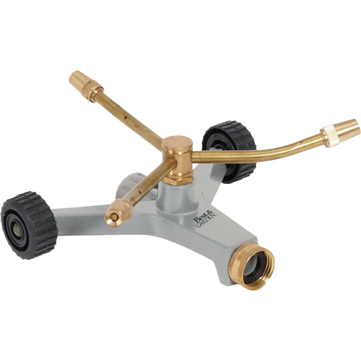 Official Garden Brass 3-Arm Rotary Sprinkler Efficient