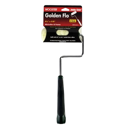 Clean Wooster Brush 4-1 2 in. Jumbo Koter Golden Flo Frame Cover Carefully Designed