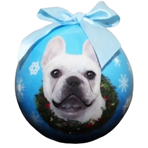 Minimalist E S Pets French Bulldog Christmas Ball Ornament Consistent
