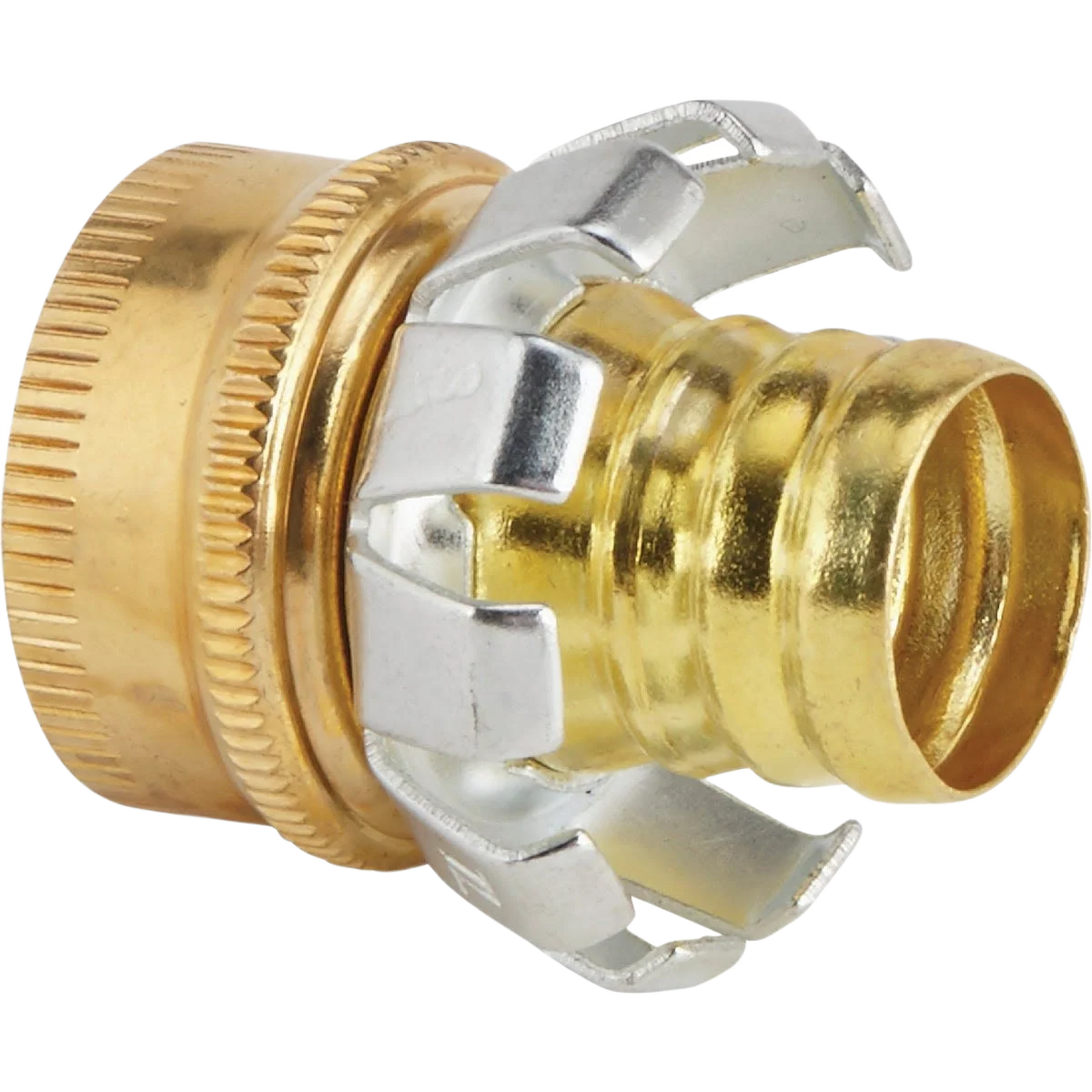 Responsible Garden Female Brass Hose Coupling Mender 3 4 in. Comfortable