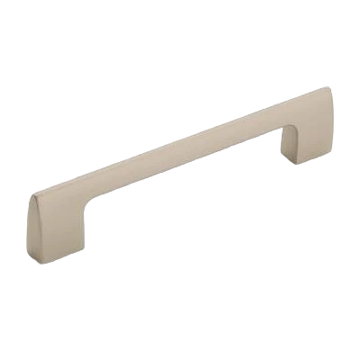 Refined Amerock Riva 5-1 16 Center-to-Center Satin Nickel Cabinet Pull Practical