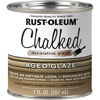 Flexible Rust-Oleum Aged Semi-Transparent Decorative Glaze 7 oz. Genuine