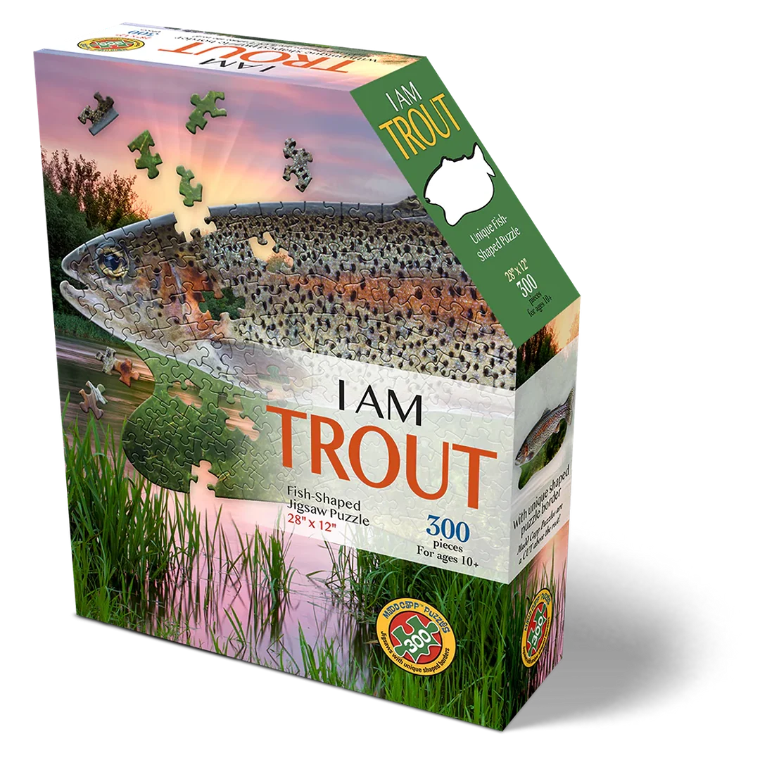 High-Performance Madd Capp I Am Trout Puzzle 300 Pc Contemporary
