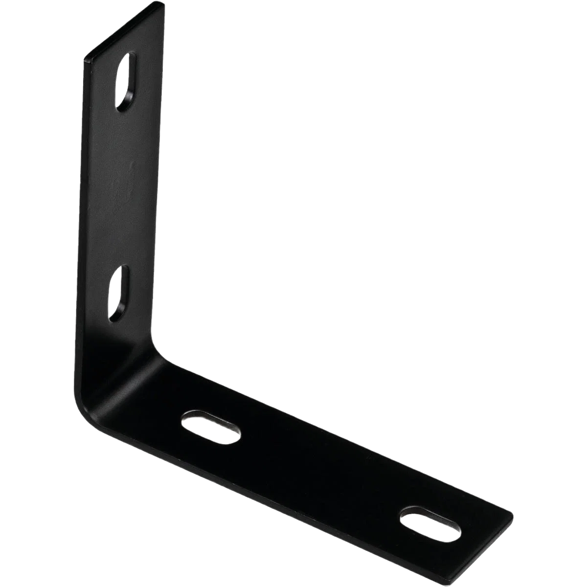 Authentic National Hardware 5.1 x 1.5 Black Heavy-Duty Corner Brace High-End