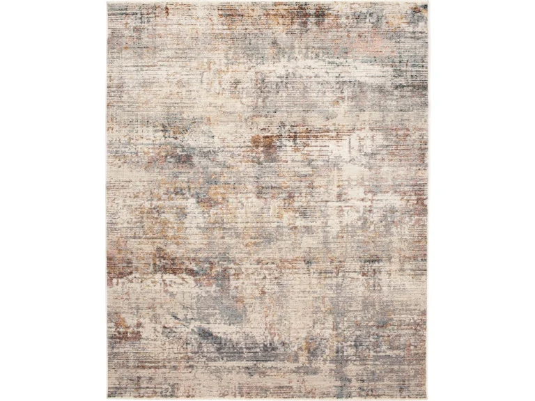 Crafted Karastan Echo Bellezza Cream Rug 2’7 x 7’3 Pure