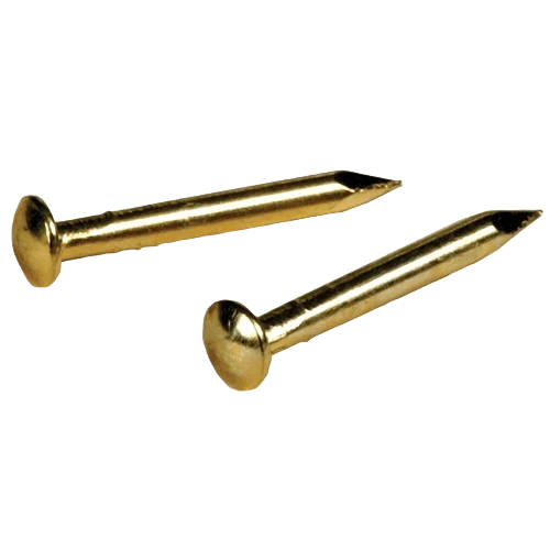 Consistent Hillman Brass-Plated 16-Gauge Linoleum Nail 5 8 in. Secure