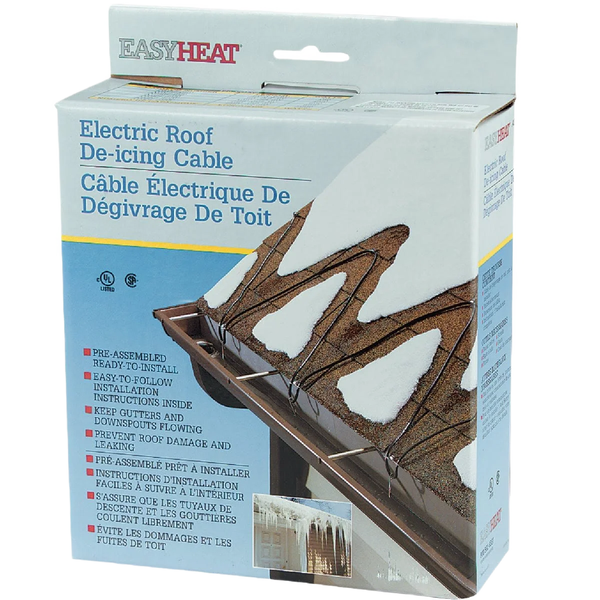 Fine Crafted Easy Heat 120 Ft. 120V 5W Roof De-Icing Cable Original