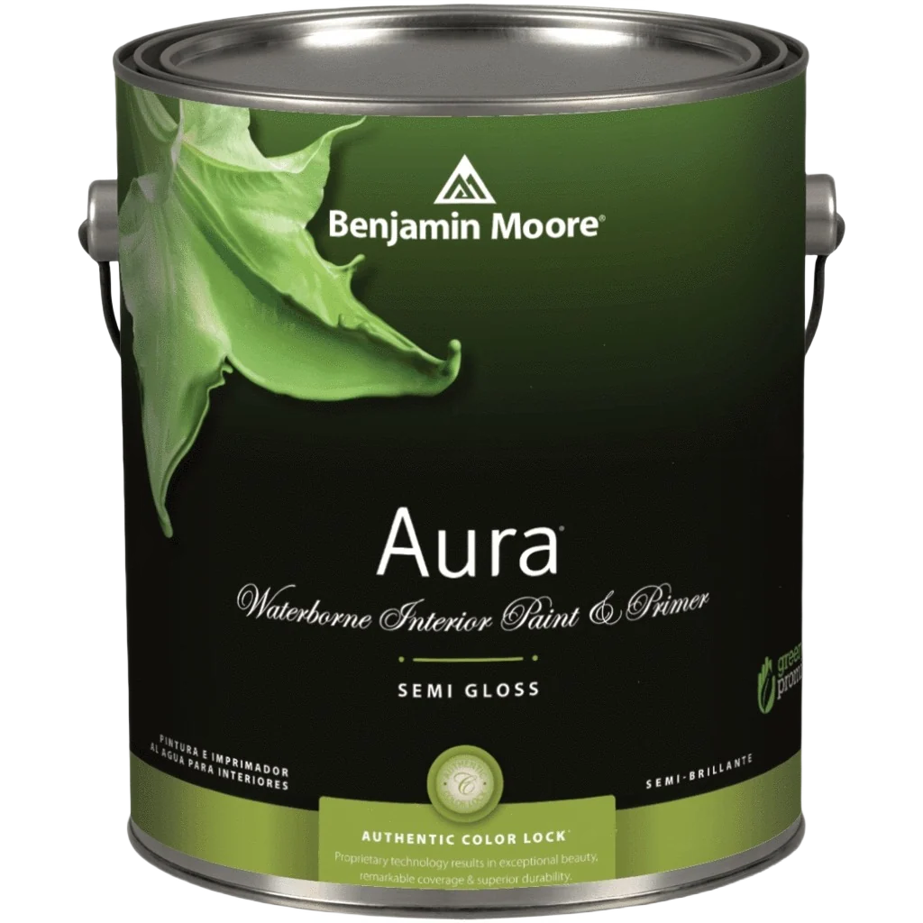 Soft Benjamin Moore Aura 1X Semi-Gloss Tintable Interior Paint Primer 1 Gallon First-Class