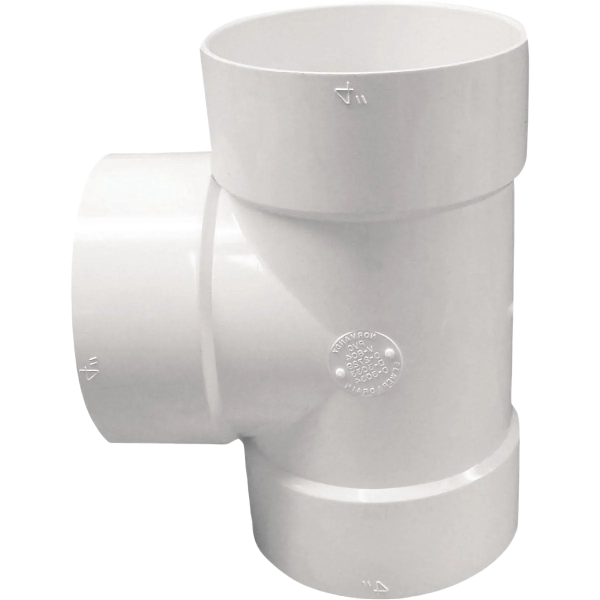 Expertly Made IPEX PVC Sanitary Bull Nose Tee Reliable