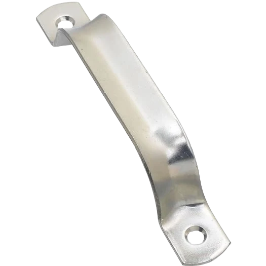 Efficient National Hardware 6-1 2 Zinc Door Pull Detailed