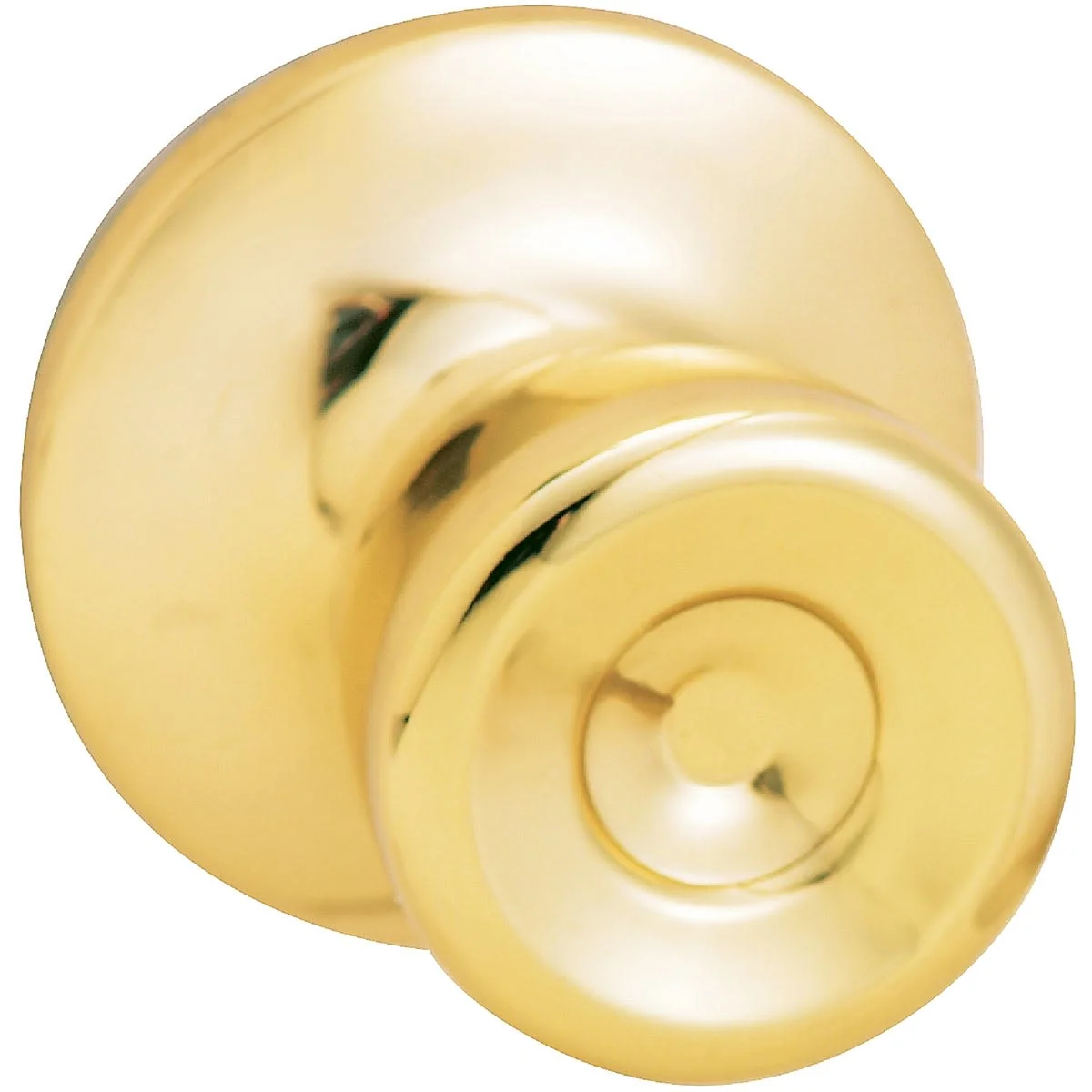 Solid Steel Pro Polished Brass Tulip Hall Closet Passage Knob Prestigious