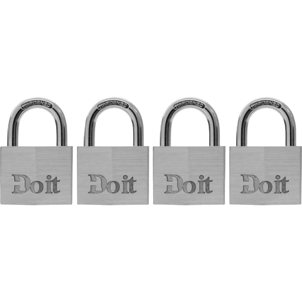 Breathable Do it 1-1 2 in. Aluminum Keyed Padlocks 4-Pack Detailed