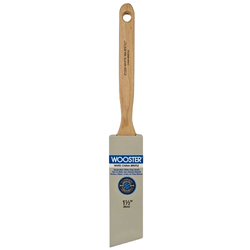 High-Grade Wooster 1- 1 2 in. White Majestic Angle Sash Paint Brush Stylish