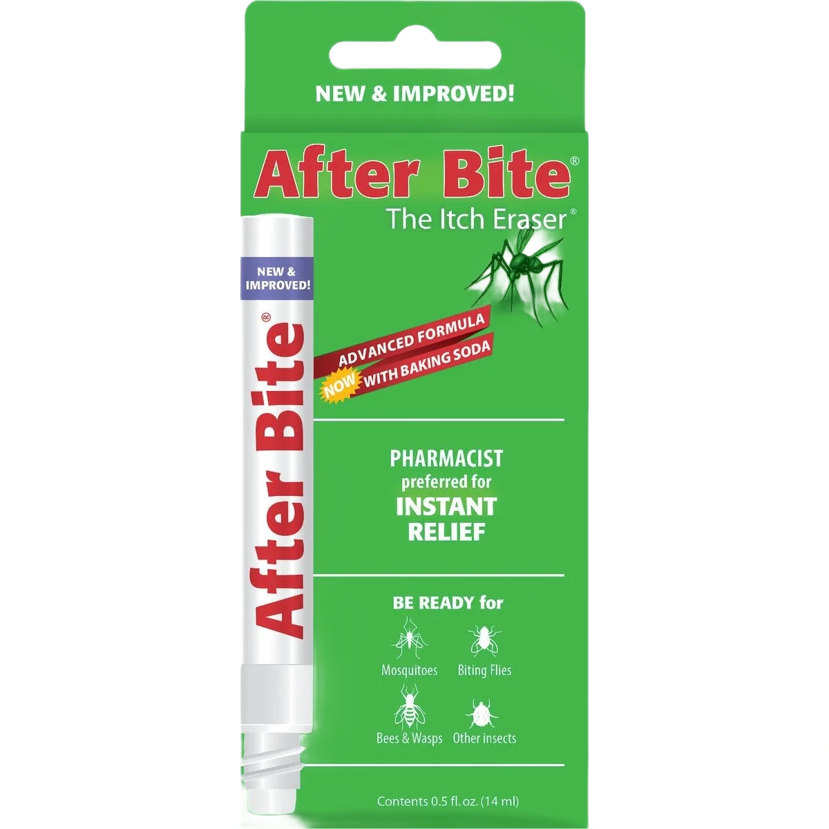 Traditional After Bite Baking Soda Insect Bite Treatment 0.5 oz. High-Grade
