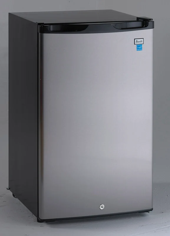 Powerful Avanti 4.4 cu. ft. Compact Refrigerator – Stainless Steel Responsible