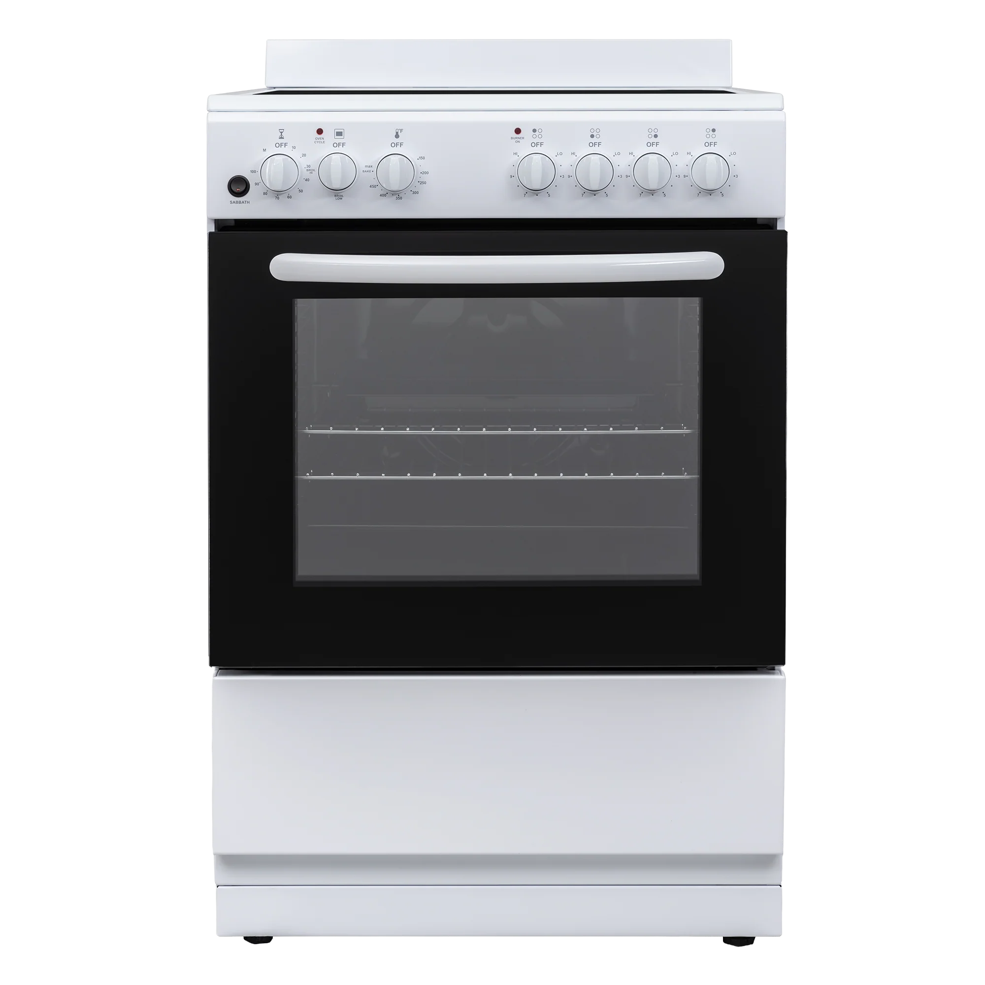Durable Element Electronics 24 Electric Range EER244MSCW Practical
