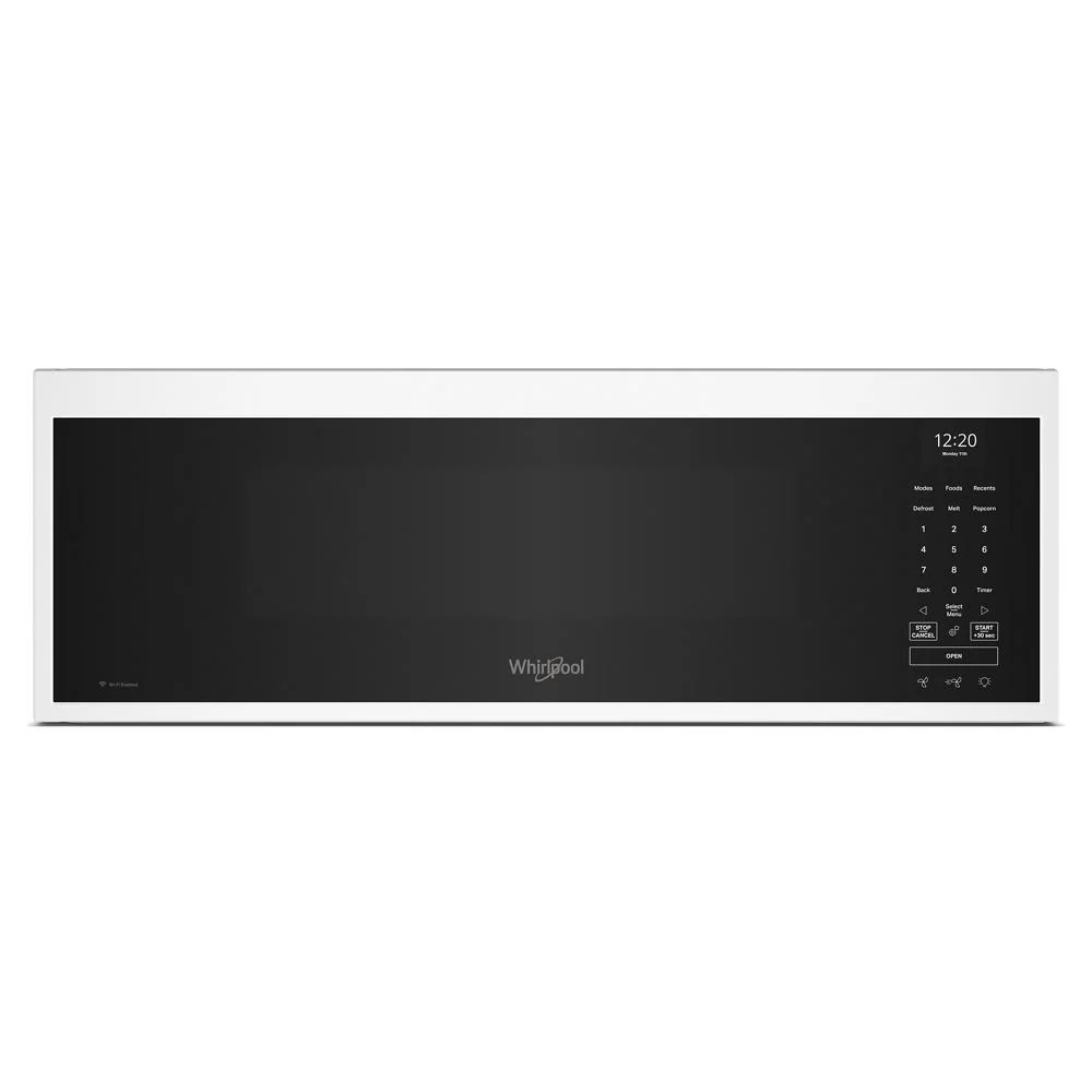 Genuine 1.1 cu. ft. Smart Low Profile Microwave Hood Combination with 450 CRM 4-Speed Venting Top-Quality