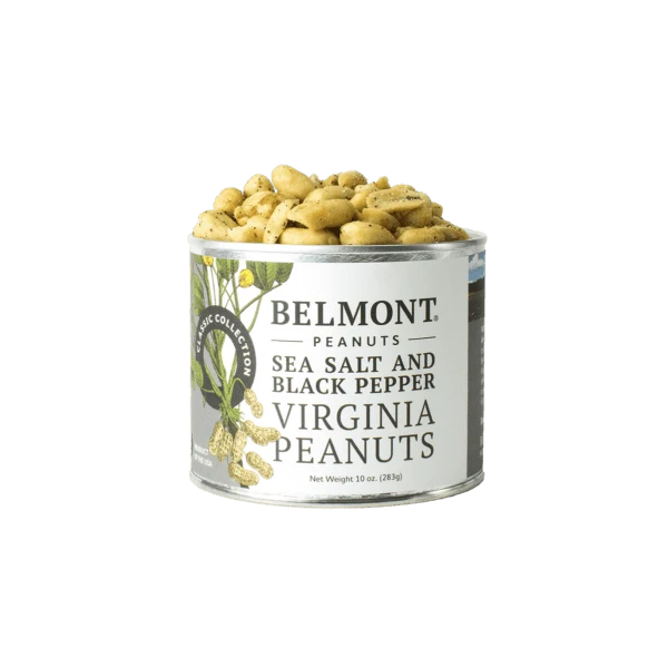 Fast Belmont Sea Salt and Black Pepper Virginia Peanuts 10 oz. Powerful