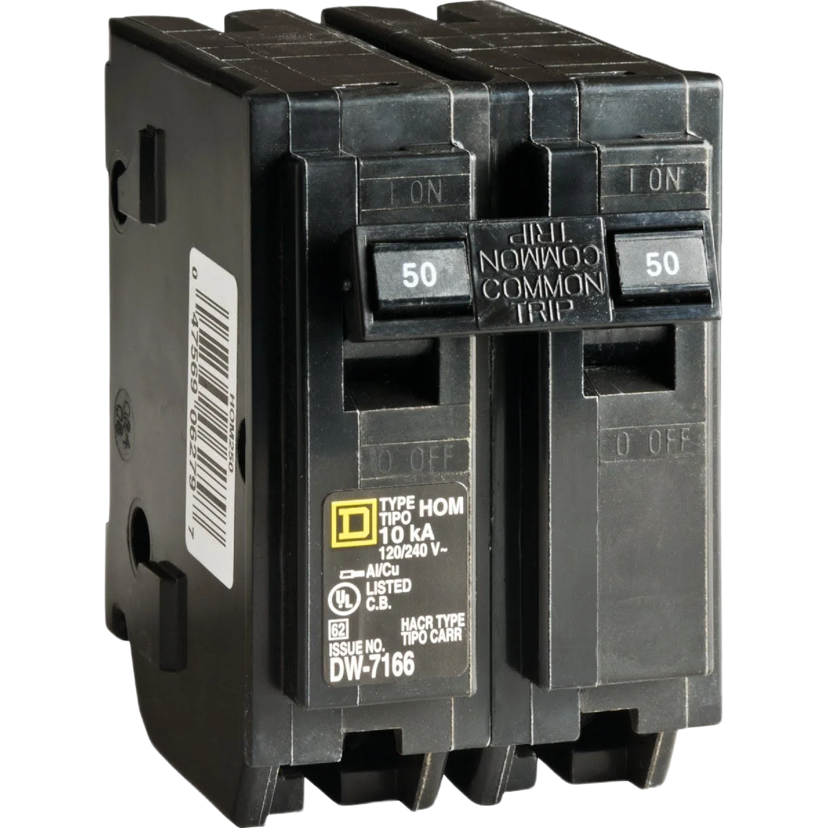 Effective Square D Homeline 50A Double-Pole Circuit Breaker High-Quality