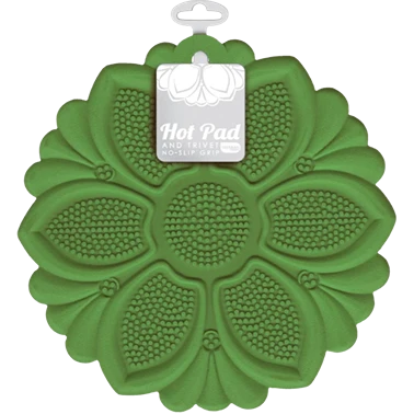 High-Performance Talisman Designs Forest Green Non-Slip Grip Trivet High-Grade