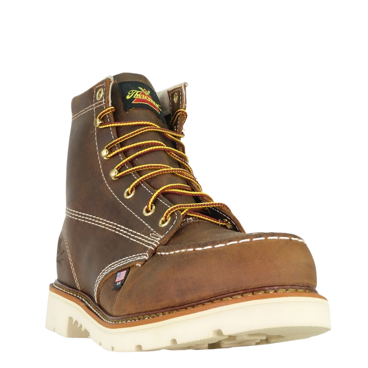 Reliable Thorogood American Heritage Trail Crazyhorse Safety Toe Moc Wedge Boots 11EE Efficient