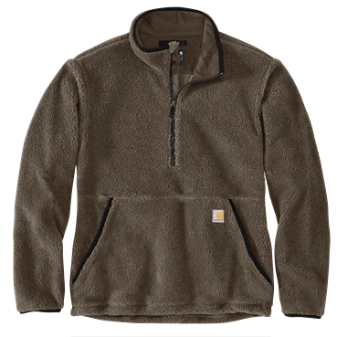 Superior Carhartt Men’s XL Tarmac Loose Fit Fleece Quarter Zip Pullover Fine Crafted