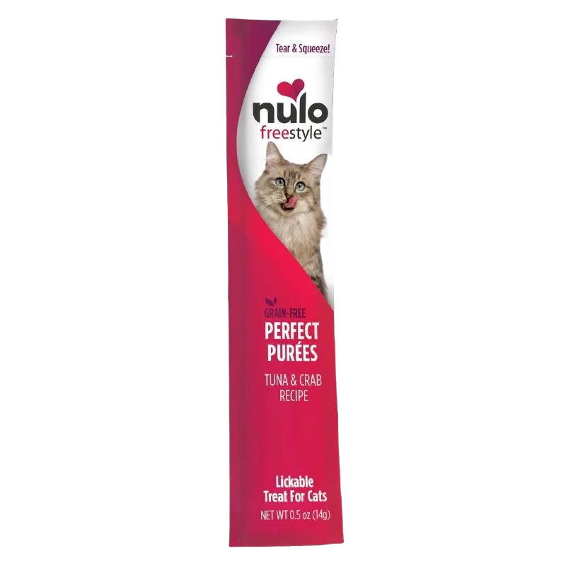 Relaxed Nulo style Tuna Crab Puree for Cats 0.5 oz. High-Performance