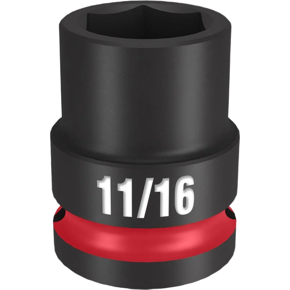 Elegant Milwaukee SHOCKWAVE™ Impact Duty™ 1 2 Drive 11 16 Standard 6 Point Socket Lightweight