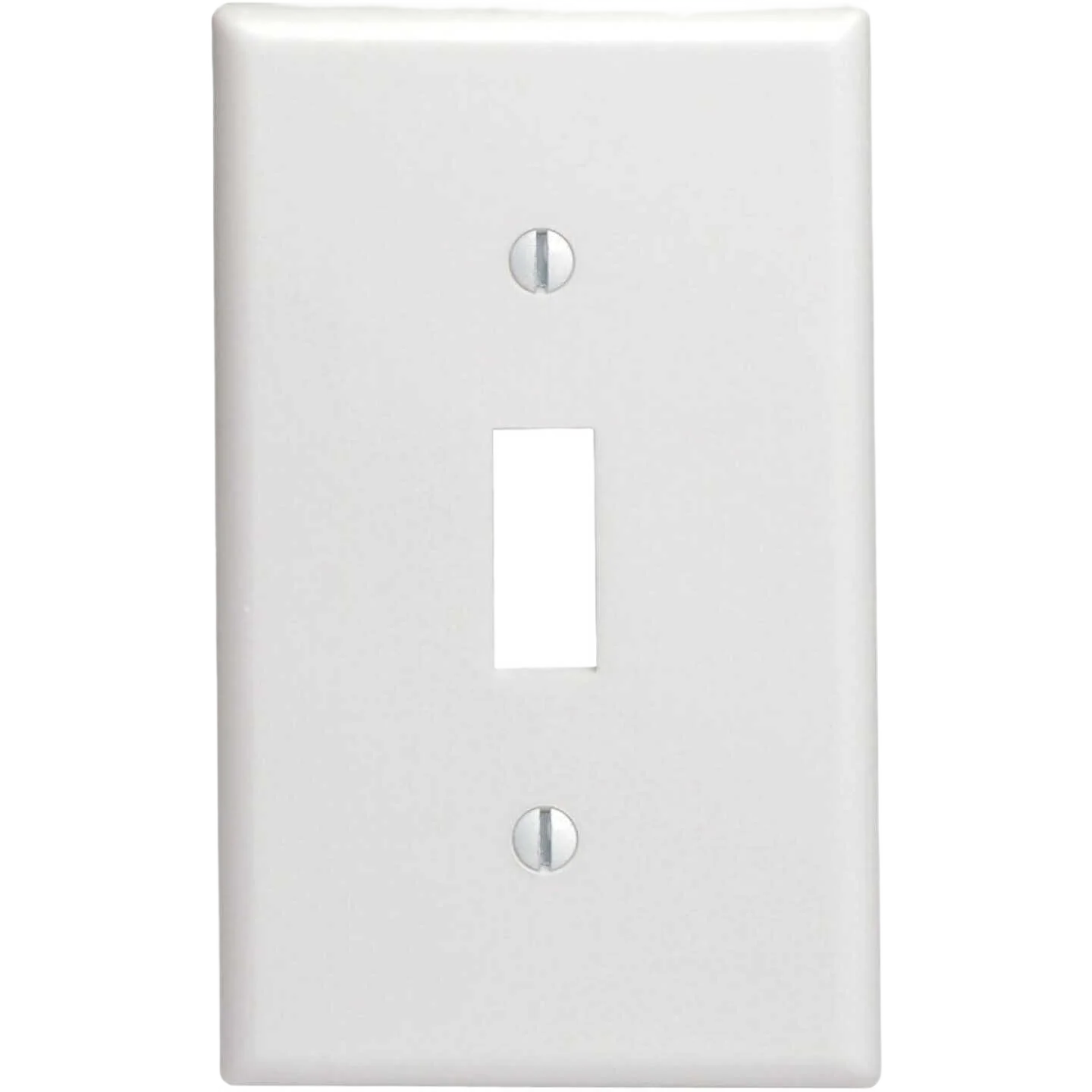 Recyclable Leviton 1-Gang Mid-Way Toggle Switch White Wall Plate Healthy