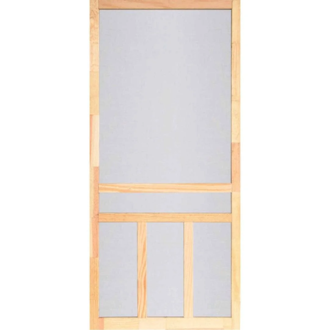 Next-Generation Screen Tight Creekside 32 in. T-Bar Wood Screen Door Safe