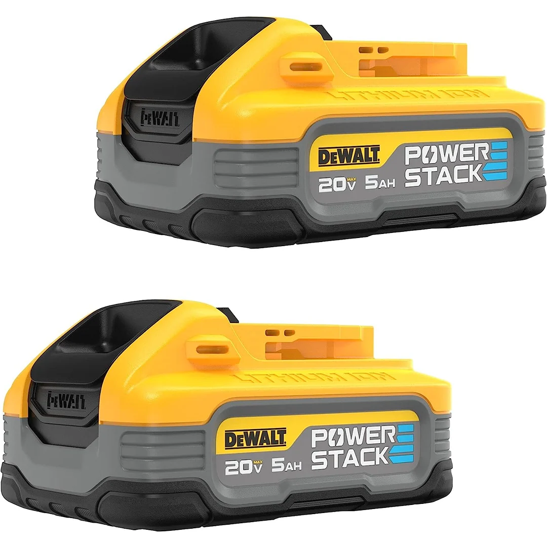 Flexible DEWALT Powerstack™ 20V MAX 5Ah Battery 2 Pack Luxury