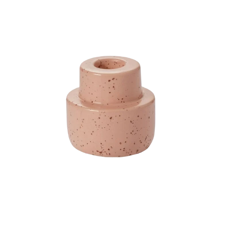 High-Quality Accent Decor 2.5 Peach Piedra Candleholder Proven